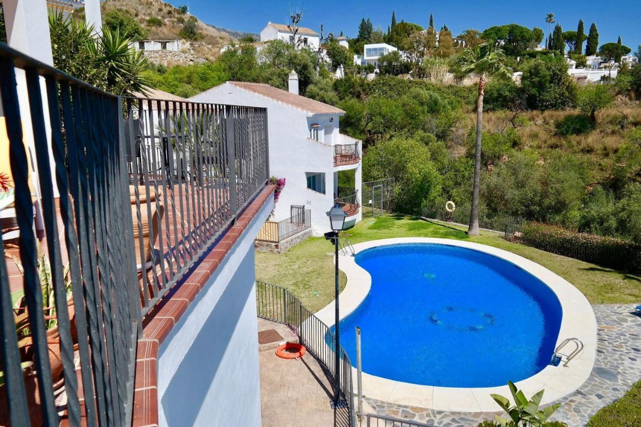 Amazing Sea Views Duplex Apartment With Garden, El Porton De Mijas Eksteriør billede