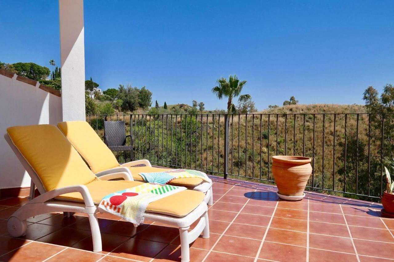 Amazing Sea Views Duplex Apartment With Garden, El Porton De Mijas Eksteriør billede