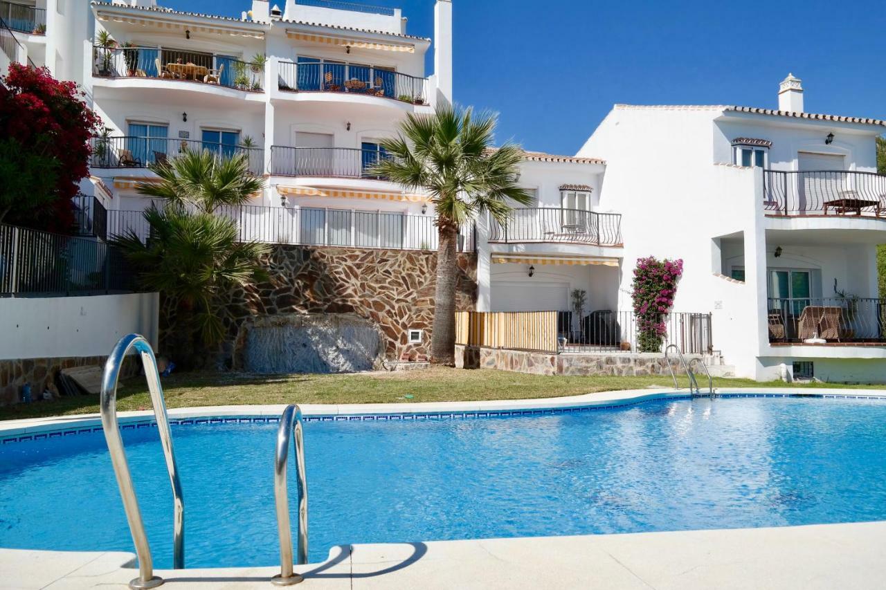 Amazing Sea Views Duplex Apartment With Garden, El Porton De Mijas Eksteriør billede