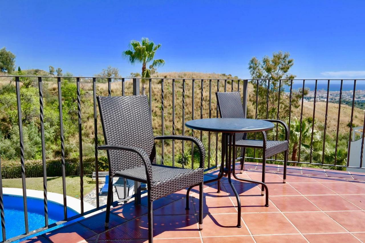 Amazing Sea Views Duplex Apartment With Garden, El Porton De Mijas Eksteriør billede